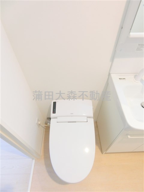 RAMIi池上　ラミイイケガミのトイレ|タンクレス温水洗浄便座付きのトイレ