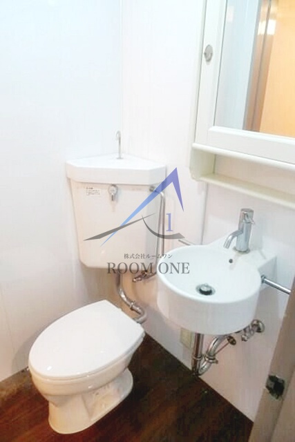 ニュー堀マンションＢ棟のトイレ|トイレです。