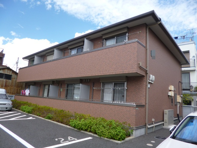 カイ・コーポの外観|スタイリッシュな外観の建物です♪