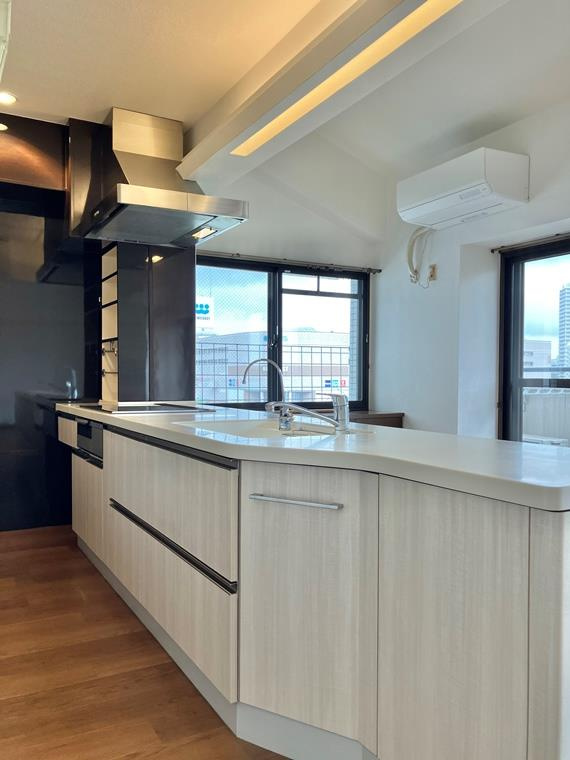 フォーラム海風の街１２号棟のキッチン