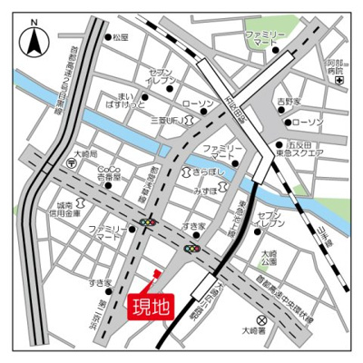 【地図】 | クリオ五反田