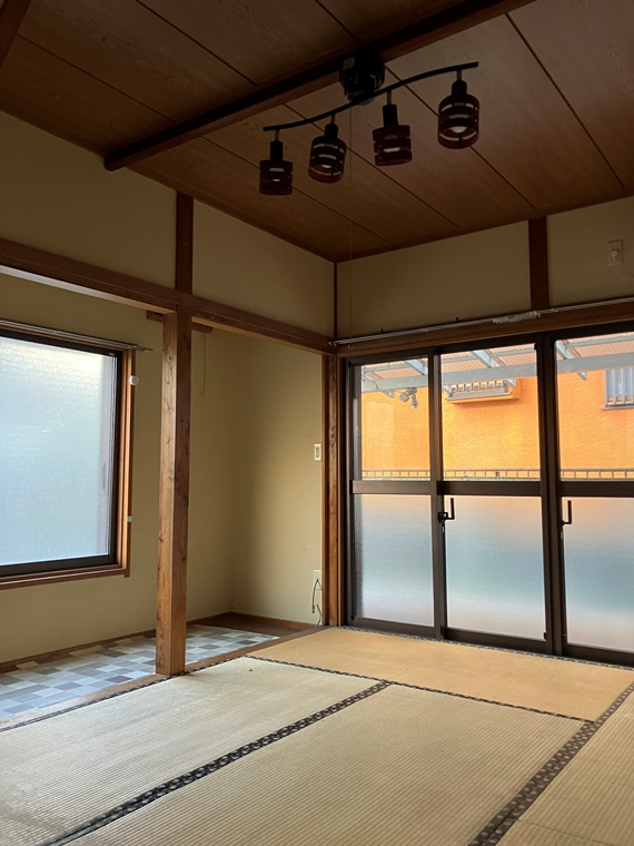 福田戸建の寝室