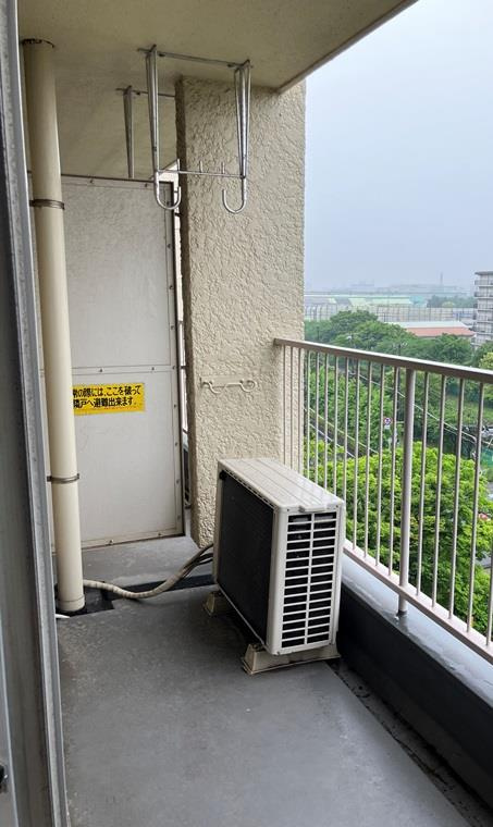 パークサイド船橋のバルコニー