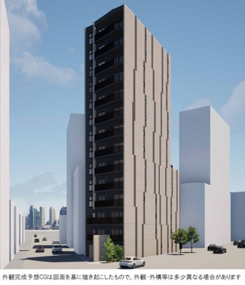 【外観パース】 | デュオフラッツ板橋大山 | 外観パース