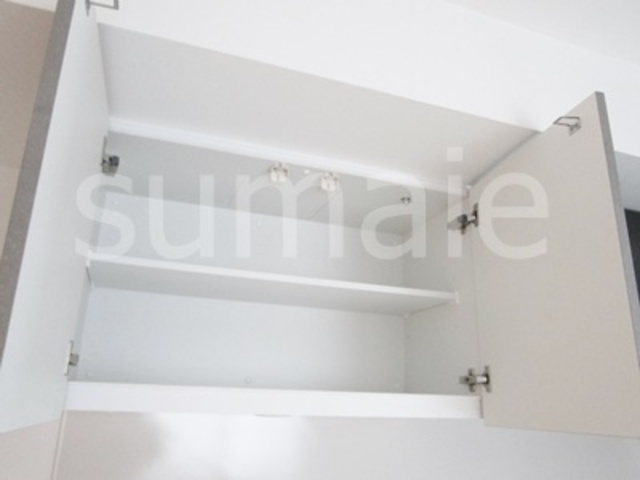 アイル王子ノルドの収納|キッチンの上にも収納スペース有♪