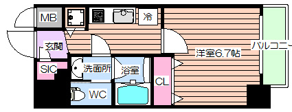 【間取り】 | エスライズ東本町