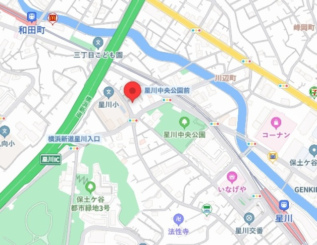 サンシャイン星川の地図