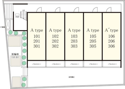 【区画図】 | リブリEbina山手(リブリエビナヤマテ)
