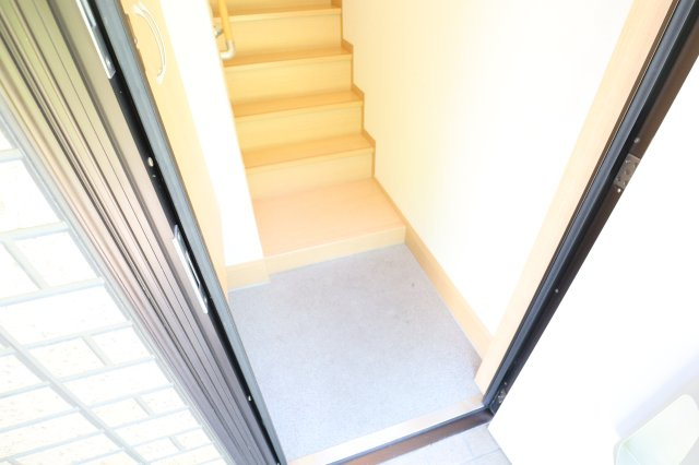 サンメゾンの玄関