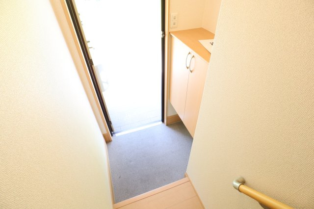 サンメゾンの玄関