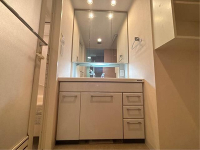 【独立洗面台】 | コスモシティ鳩ヶ谷駅前 | 独立洗面化粧台付き