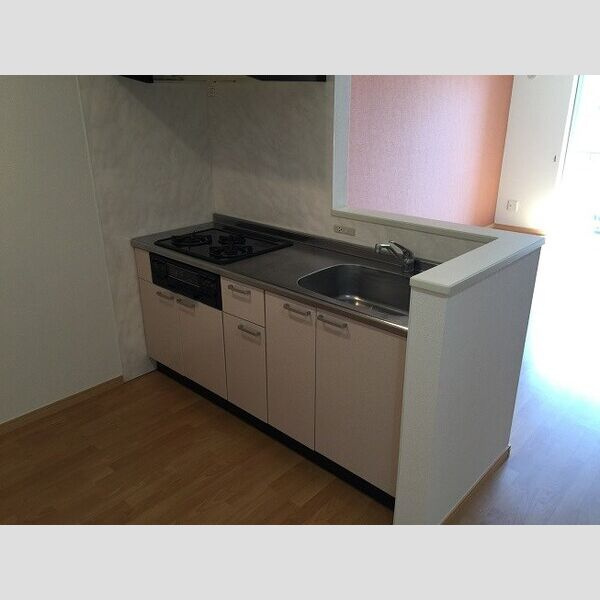 岸和田市吉井町４丁目のハイツのキッチン