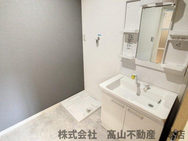 ソシオス赤間の洗面所