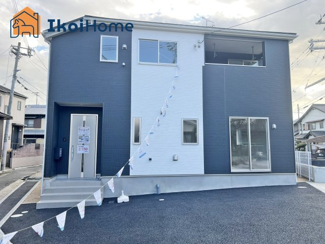 明石市二見町東二見第9　新築戸建　の外観|【ホームページに現地動画掲載中】●年中無休：当日予約可●山電「東二見」駅まで徒歩7分の好立地！