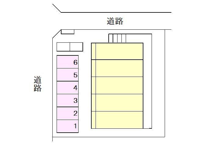 ブルースカイヒルズⅠの区画図