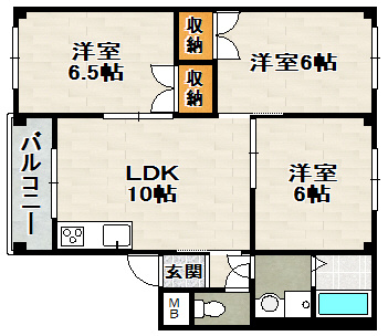 マノワールの間取り