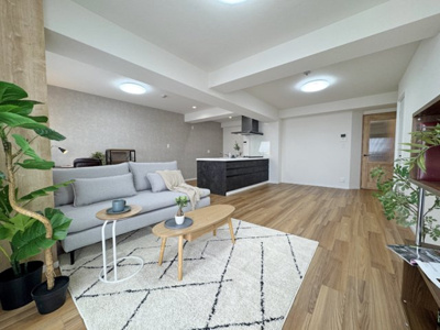 【居間・リビング】 | ライオンズマンション雲雀丘花屋敷第2