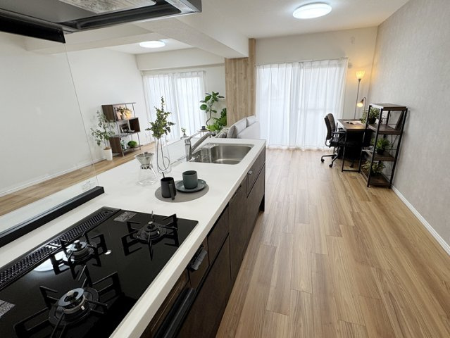 ライオンズマンション雲雀丘花屋敷第2のキッチン