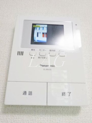 【セキュリティ】 | コート３６９ | モニター付きインターフォンです。
