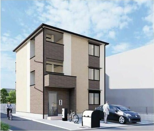 グラッド原木の玄関