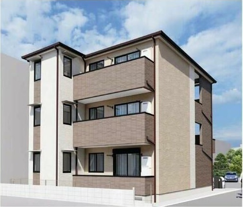 グラッド原木のバルコニー