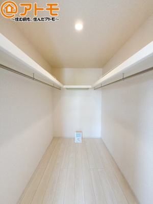 【収納】 | 駿河区下川原五丁目9期　新築戸建　4号棟 | 収納家具を減らせる容量の大きなクローゼット♪
