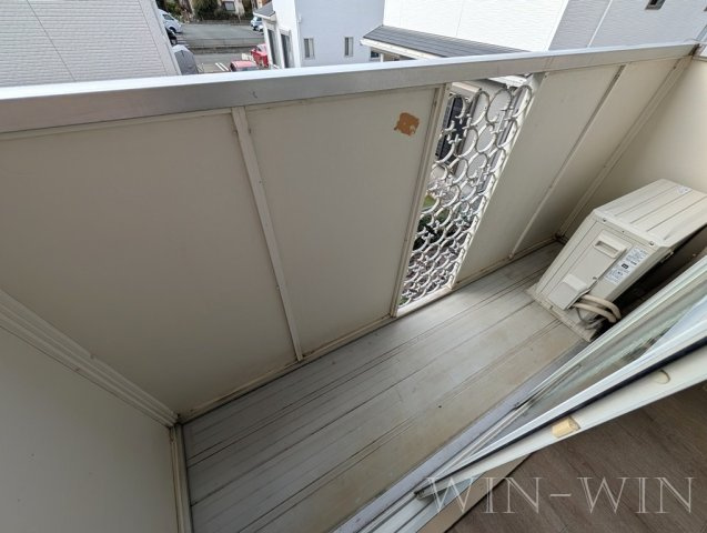 エルディム新栄 Bのバルコニー