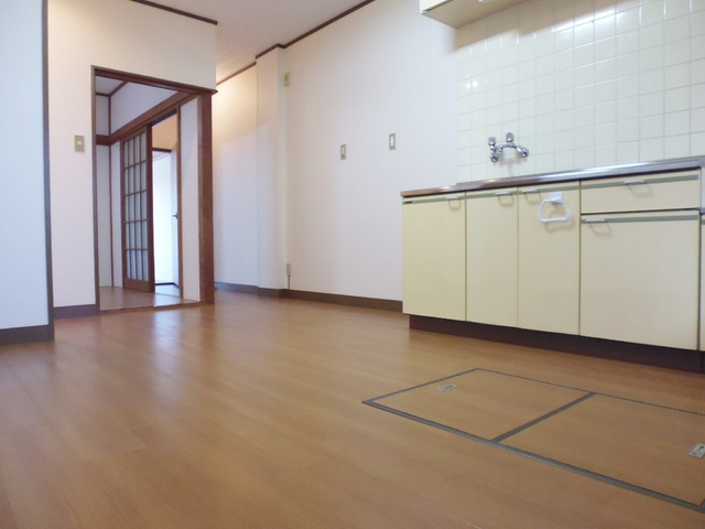 ヨダヤビルのキッチン|広めのキッチンスペース♪