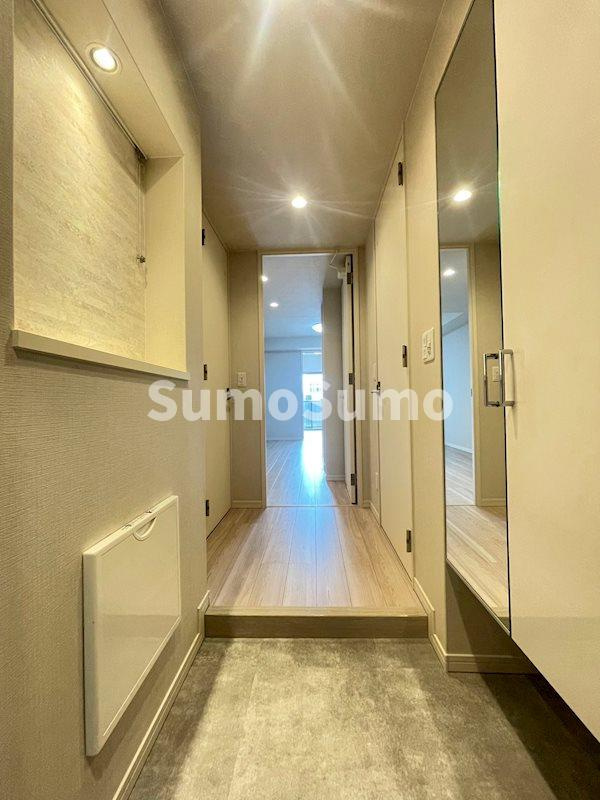 ウィスタリア レジデンス 博多の玄関