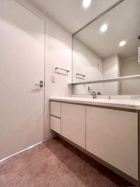 Ｂｒｉｌｌｉａ　ｉｓｔ　東雲キャナルコートの洗面所|スペースが確保できる洗面所です