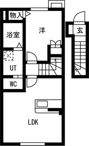 SUN PALACE北上Ⅷの間取り