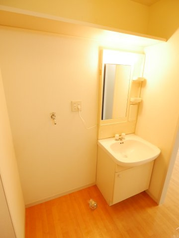 Kハウスの洗面所|忙しい朝には欠かせない洗面所です