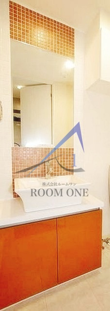 ステージファースト両国南アジールコートの洗面所|洗面台です。