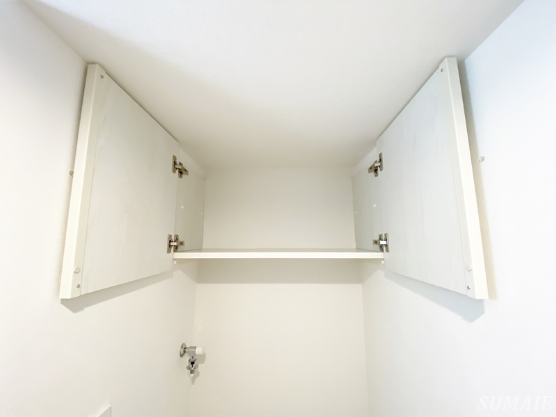 グランカーサ王子Ⅱの収納|洗濯機上収納です☆