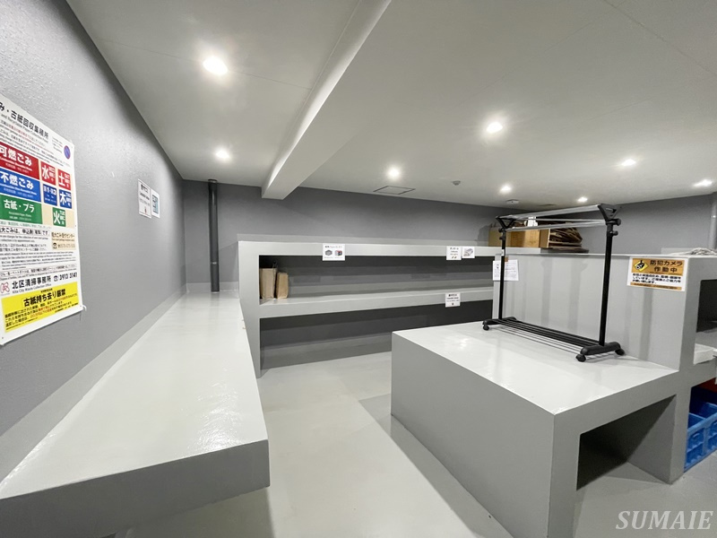 グランカーサ王子Ⅱのその他共用部分|敷地内ゴミ置き場です