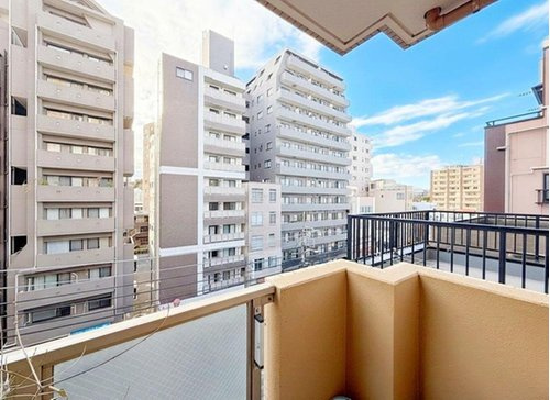 藤和シティホームズ根津のバルコニー