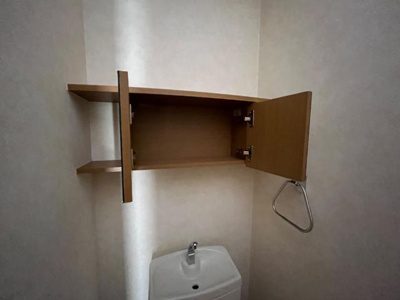 【収納】 | エスポアール高松 | トイレ上部収納（イメージ）