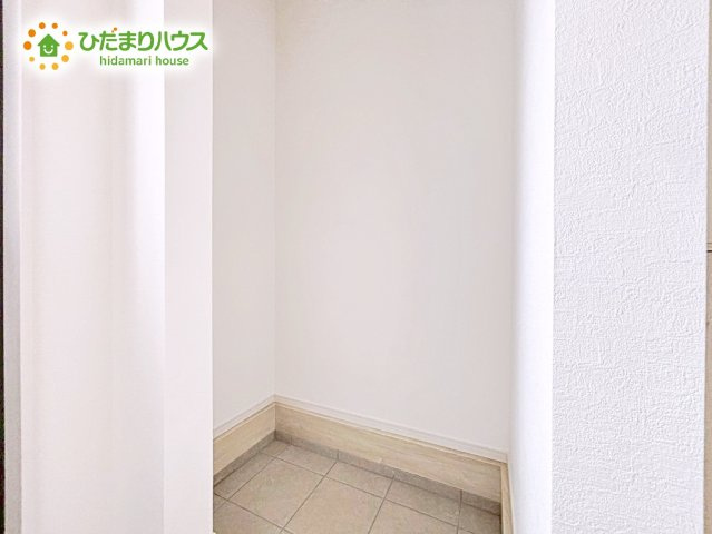 【玄関】 | 水戸市小吹町2期　新築戸建　3号棟 | シューズボックスには、たくさんの靴が収納出来るのでいつでも玄関がスッキリです。