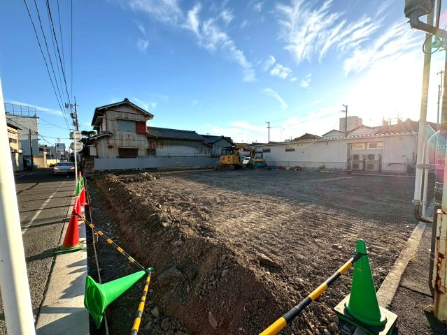 売土地　静岡市葵区末広町３区画分譲地の外観