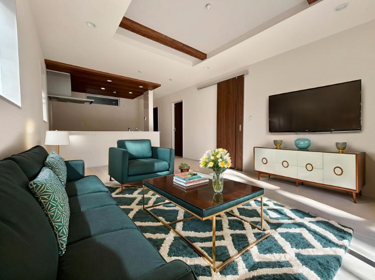 仲介手数料無料　ブルーミングガーデン所沢市小手指元町3丁目・新築全1棟の完成予想図