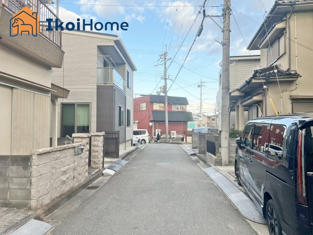 明石市魚住町清水　中古戸建の前面道路含む現地写真|●資料・カタログのご請求無料●　清水小学校、魚住中学校区のエリアです！