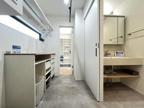 知多郡阿久比町大字宮津字小廻間　全3区画　E-8区画の洗面所|洗面・脱衣室☆