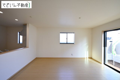 【居間・リビング】 | 久喜市青毛1丁目　新築住宅 | ≪D号棟≫
現地(2026年3月撮影)