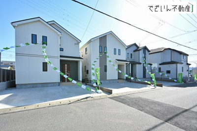 【外観】 | 久喜市青毛1丁目　新築住宅 | ≪D号棟≫
現地(2026年3月撮影)