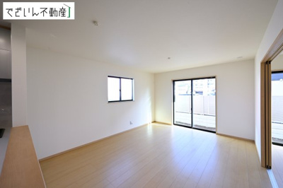 【居間・リビング】 | 久喜市青毛1丁目　新築住宅 | ≪D号棟≫
現地(2026年3月撮影)