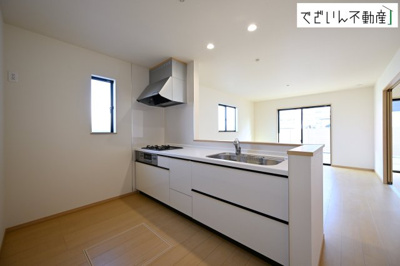 【キッチン】 | 久喜市青毛1丁目　新築住宅 | ≪D号棟≫
現地(2026年3月撮影)