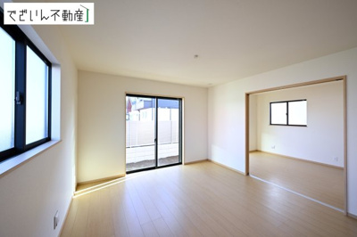 【居間・リビング】 | 久喜市青毛1丁目　新築住宅 | ≪D号棟≫
現地(2026年3月撮影)