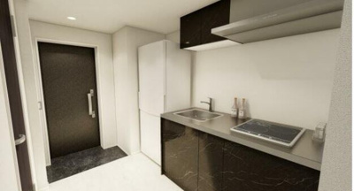 【キッチン】 | スカイコートソレア新丸子 | イメージ図です