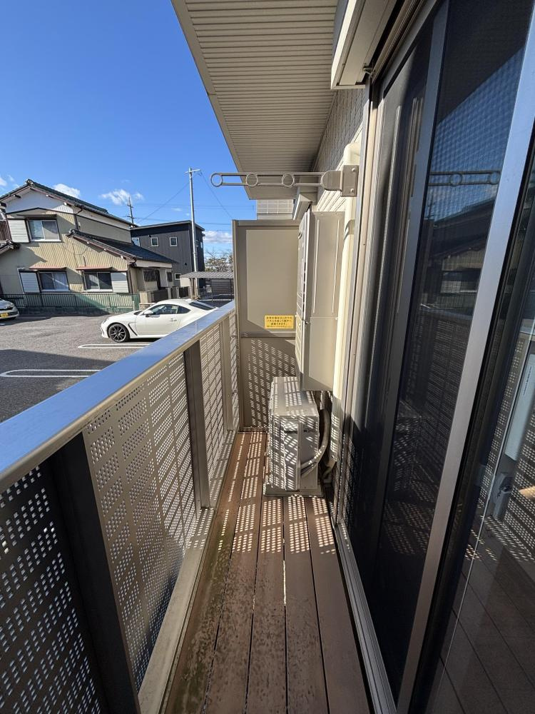 ルミエール大東のバルコニー