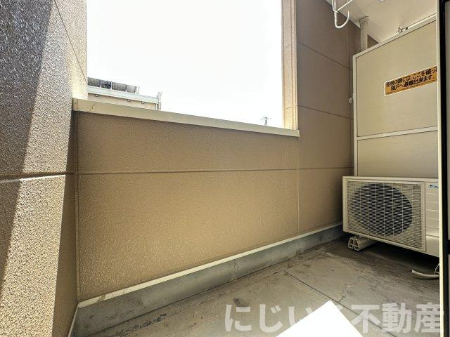 カネイコート日開野Ⅱのバルコニー